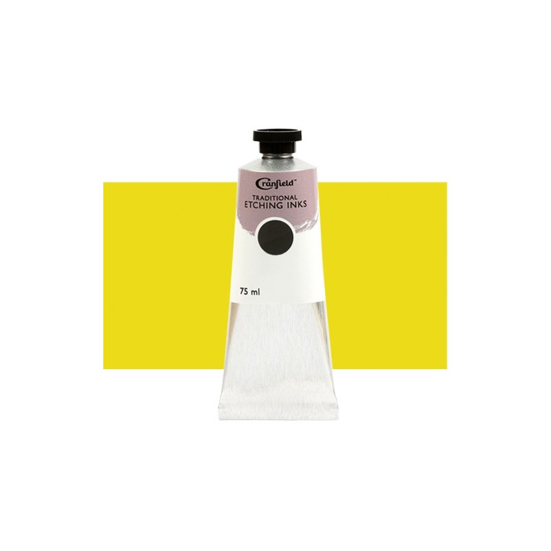 Material Bellas Artes – Grabado - Tinta Cranfield para grabado tradicional Amarillo Prímrosea, 75 ml. | totenart.com