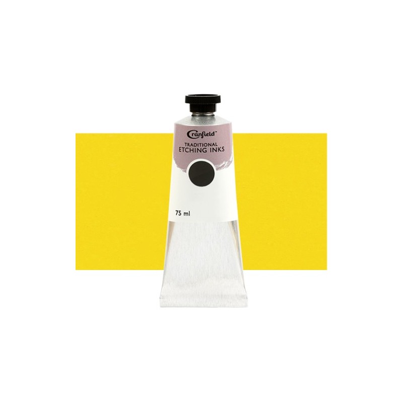 Material Bellas Artes – Grabado - Tinta Cranfield para grabado tradicional Amarillo Proceso (Primario), 75 ml. | totenart.com