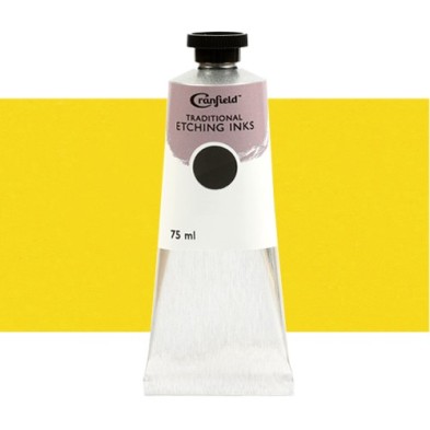 Material Bellas Artes – Grabado - Tinta Cranfield para grabado tradicional Amarillo Proceso (Primario), 75 ml. | totenart.com
