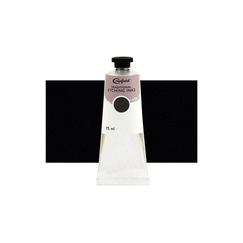 Material Bellas Artes – Grabado - Tinta Cranfield para grabado tradicional Negro Aguatinta, 75 ml. | totenart.com