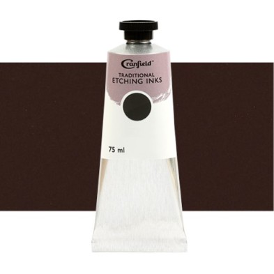 Material Bellas Artes – Grabado - Tinta Cranfield para grabado tradicional Sombra Natural, 75 ml. | totenart.com