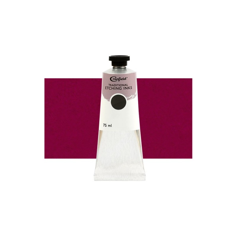 Material Bellas Artes – Grabado - Tinta Cranfield para grabado tradicional Rojo Violeta, 75 ml. | totenart.com