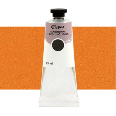 Material Bellas Artes – Grabado - Tinta Cranfield para grabado tradicional Amarillo Albaricoque, 75 ml. | totenart.com