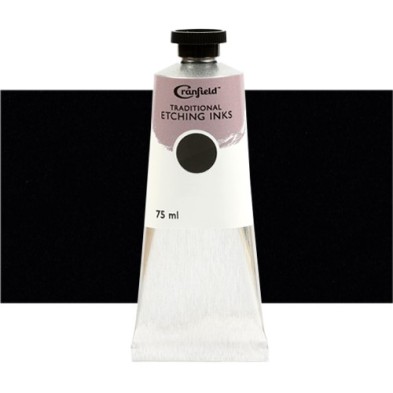 Material Bellas Artes – Grabado - Tinta Cranfield para grabado tradicional Negro Humo, 75 ml. | totenart.com