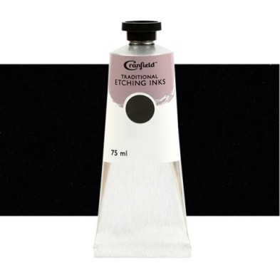 Material Bellas Artes – Grabado - Tinta Cranfield para grabado tradicional Negro Medio, 75 ml. | totenart.com