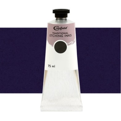 Material Bellas Artes – Grabado - Tinta Cranfield para grabado tradicional Azul Oceano, 75 ml. | totenart.com