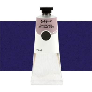 Material Bellas Artes – Grabado - Tinta Cranfield para grabado tradicional Azul Celeste, 75 ml. | totenart.com