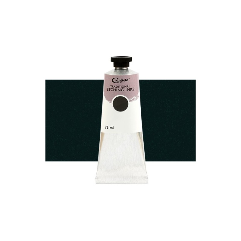 Material Bellas Artes – Grabado - Tinta Cranfield para grabado tradicional Verde Profundo, 75 ml. | totenart.com