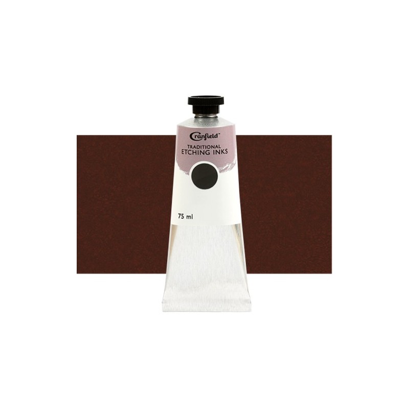 Material Bellas Artes – Grabado - Tinta Cranfield para grabado tradicional Rojo Carmín, 75 ml. | totenart.com