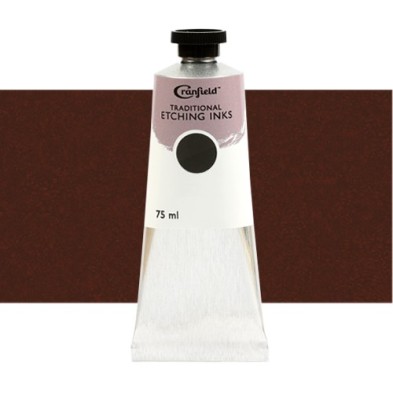 Material Bellas Artes – Grabado - Tinta Cranfield para grabado tradicional Rojo Carmín, 75 ml. | totenart.com
