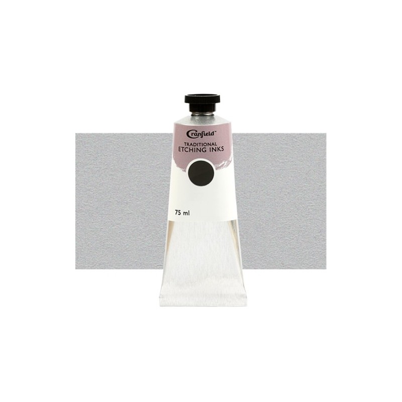 Material Bellas Artes – Grabado - Tinta Cranfield para grabado tradicional Plata, 75 ml. | totenart.com