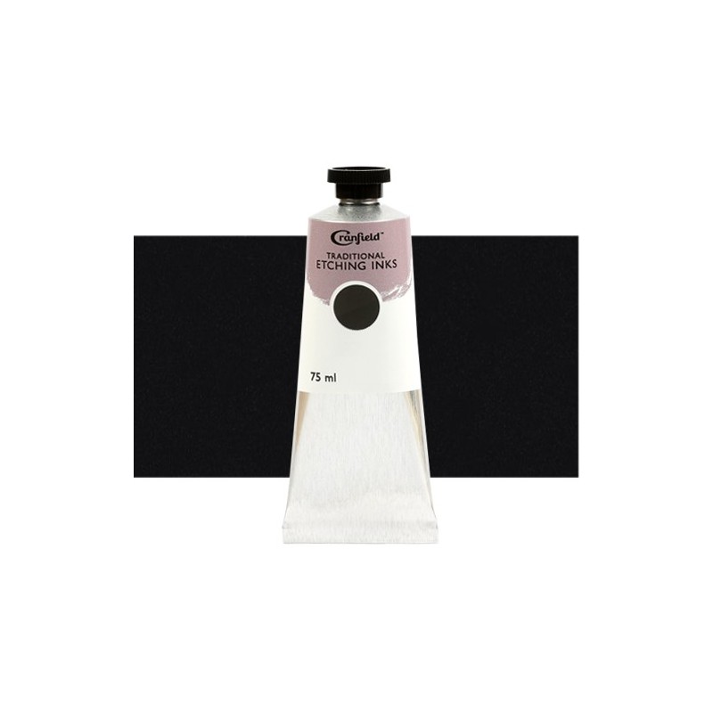 Material Bellas Artes – Grabado - Tinta Cranfield para grabado tradicional Negro Suave, 75 ml. | totenart.com