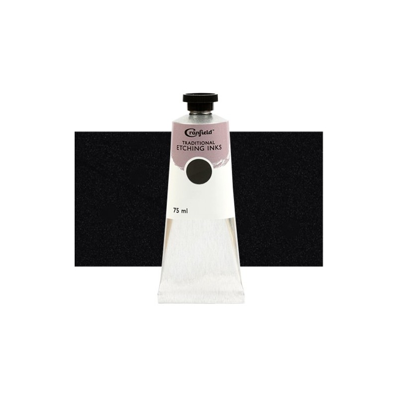 Material Bellas Artes – Grabado - Tinta Cranfield para grabado tradicional Negro Hueso, 75 ml. | totenart.com