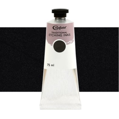 Material Bellas Artes – Grabado - Tinta Cranfield para grabado tradicional Negro Hueso, 75 ml. | totenart.com