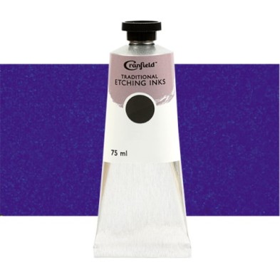 Material Bellas Artes – Grabado - Tinta Cranfield para grabado tradicional Azul Ultramar, 75 ml. | totenart.com