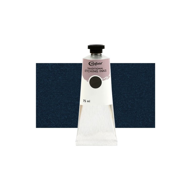 Material Bellas Artes – Grabado - - Tinta Cranfield para grabado tradicional Laca Azul Turquesa, 75 ml. | totenart.com
