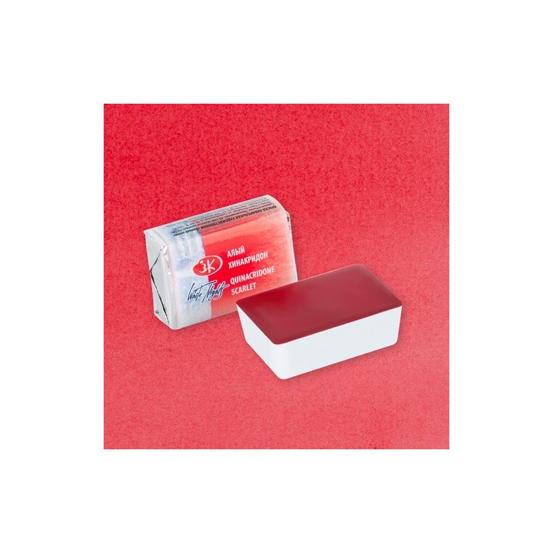 Material Bellas Artes – Pintura - Acuarelas White Nights en godet Escarlata Quinacridona 385 | totenart.com