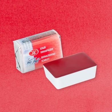 Material Bellas Artes – Pintura - Acuarelas White Nights en godet Escarlata Quinacridona 385 | totenart.com