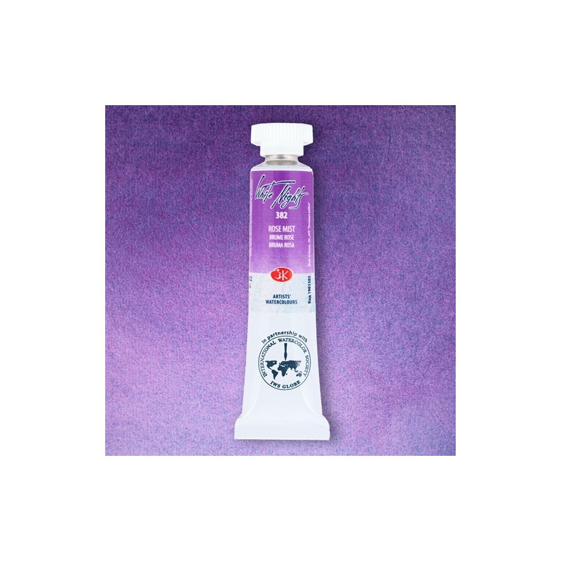 Material Bellas Artes – Pintura - Acuarelas White Nights en tubo 10 ml.  Rose Mist 1382 | totenart.com