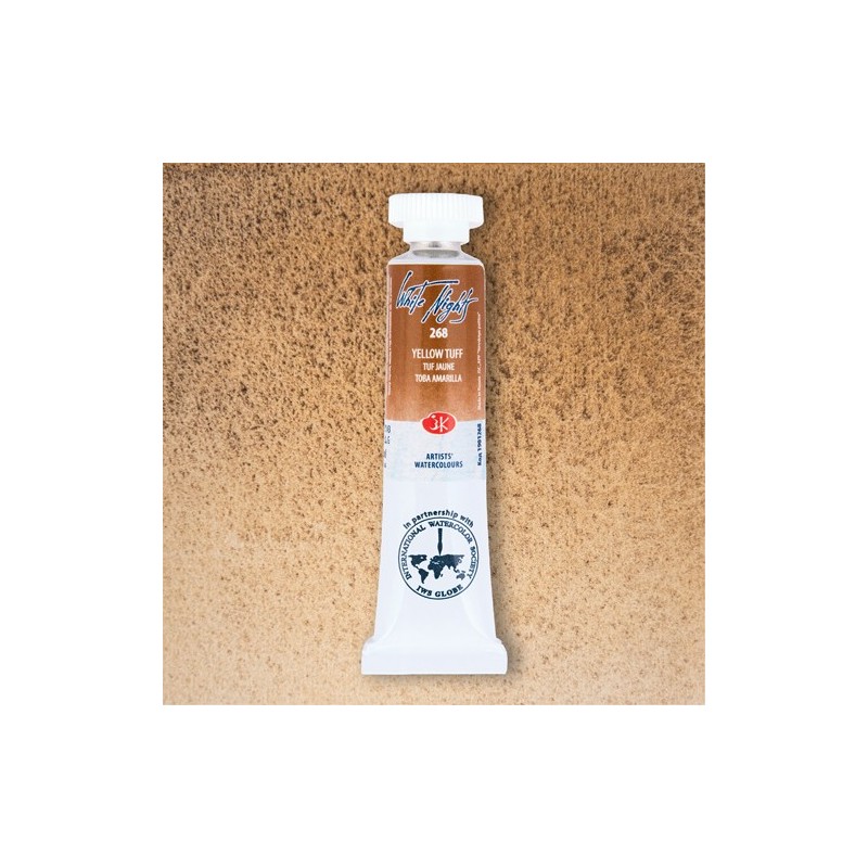 Material Bellas Artes – Pintura - Acuarelas White Nights en tubo 10 ml.  Toba Amarilla 1268 | totenart.com