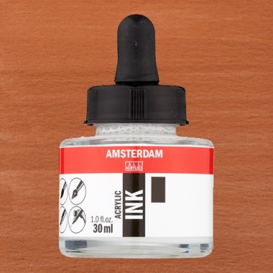 Material Bellas Artes – Pintura - Tinta Acrílica Cobre 805 Amsterdam (30 ml.) | totenart.com