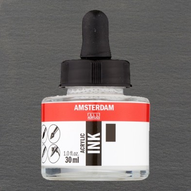 Material Bellas Artes – Pintura - Tinta Acrílica Grafito 840 Amsterdam (30 ml.) | totenart.com