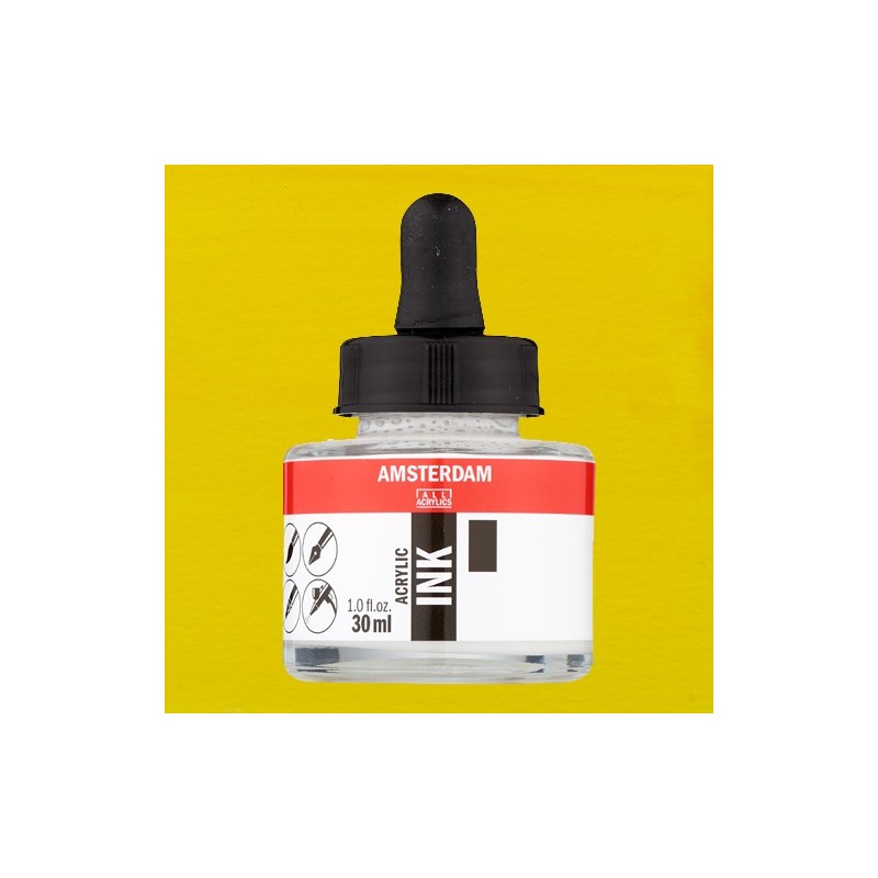 Material Bellas Artes - Pintura - Tinta Acrílica Amarillo Primario 275 Amsterdam (30 ml.) | totenart.com