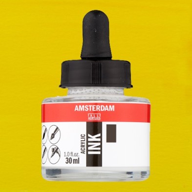 Material Bellas Artes - Pintura - Tinta Acrílica Amarillo Primario 275 Amsterdam (30 ml.) | totenart.com