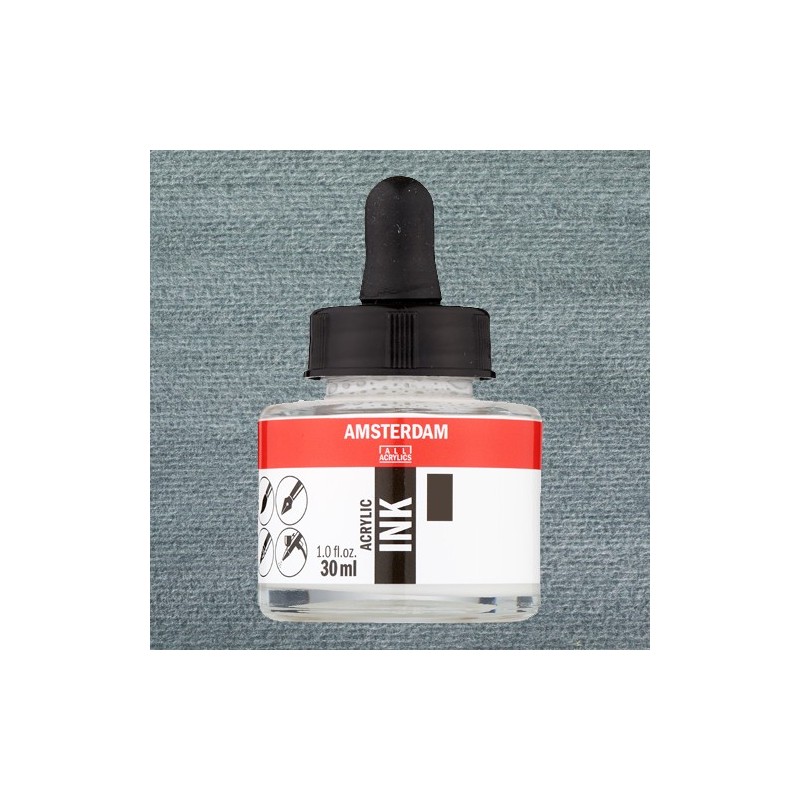 Material Bellas Artes – Pintura - Tinta Acrílica Verde Perla 822 Amsterdam (30 ml.) | totenart.com