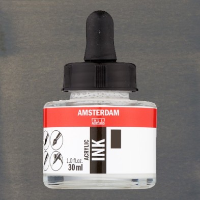 Material Bellas Artes - Pintura - Tinta Acrílica Gris Neutro 710 Amsterdam (30 ml.) | totenart.com