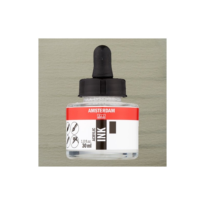 Material Bellas Artes - Pintura - Tinta Acrílica Plata 800 Amsterdam (30 ml.) | totenart.com