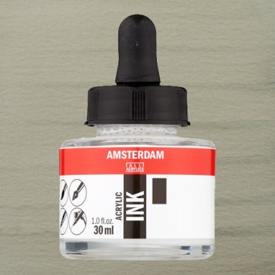 Material Bellas Artes - Pintura - Tinta Acrílica Plata 800 Amsterdam (30 ml.) | totenart.com