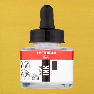 Material Bellas Artes - Pintura - Tinta Acrílica Amarillo Nápoles Oscuro 223 Amsterdam (30 ml.) | totenart.com