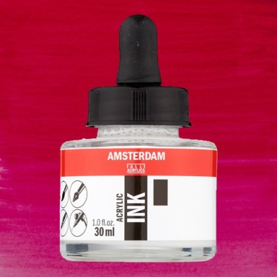 Material Bellas Artes - Pintura - Tinta Acrílica Carmín 318 Amsterdam (30 ml.) | totenart.com