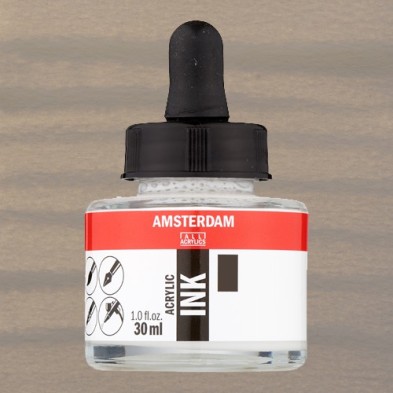 Material Bellas Artes - Pintura - Tinta Acrílica Gris Cálido 718 Amsterdam (30 ml.) | totenart.com