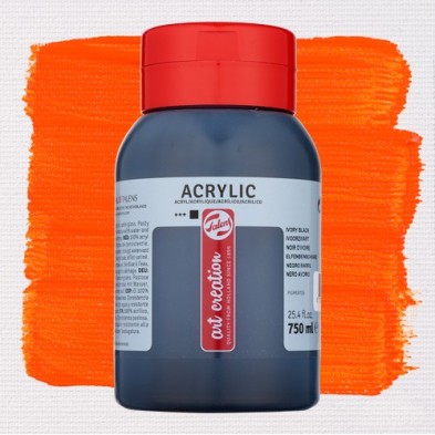 Material Bellas Artes - Pintura - Acrílico ArtCreation Anaranjado azo (750ml) | totenart.com
