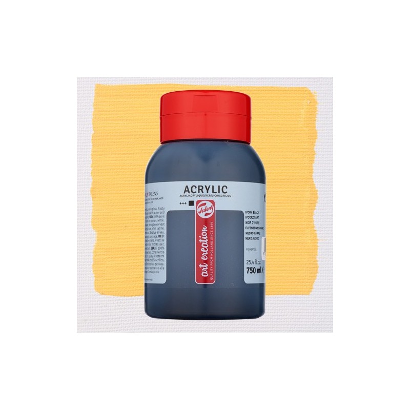 Material Bellas Artes – Pintura - Acrílico Art Creation n. 223 Amarillo Nápoles Oscuro (750 ml.) | totenart.com