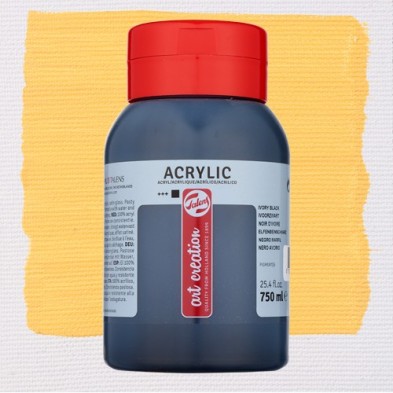 Material Bellas Artes – Pintura - Acrílico Art Creation n. 223 Amarillo Nápoles Oscuro (750 ml.) | totenart.com