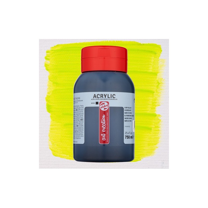 Material Bellas Artes – Pintura - Acrílico Art Creation n. 243 Amarillo Verdoso (750 ml.) | totenart.com