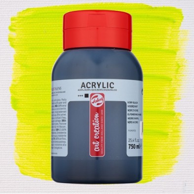 Material Bellas Artes – Pintura - Acrílico Art Creation n. 243 Amarillo Verdoso (750 ml.) | totenart.com