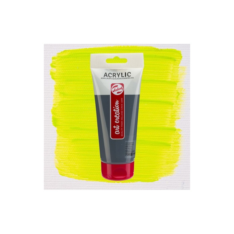 Material Bellas Artes – Pintura - Acrílico Art Creation n. 243 Amarillo Verdoso (200 ml.) | totenart.com