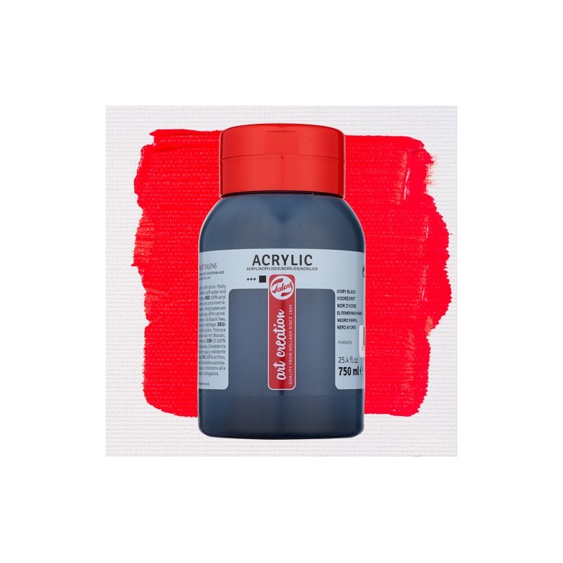 Material Bellas Artes – Pintura - Acrílico Art Creation n. 398 Rojo Naftol Claro (750 ml.) | totenart.com