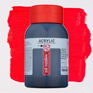 Material Bellas Artes – Pintura - Acrílico Art Creation n. 398 Rojo Naftol Claro (750 ml.) | totenart.com