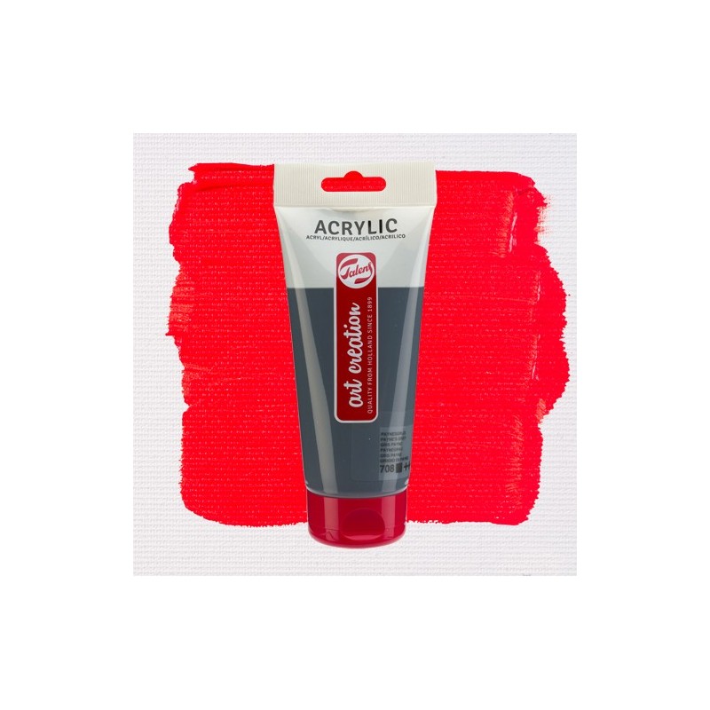 Material Bellas Artes – Pintura - Acrílico Art Creation n. 398 Rojo Naftol Claro (200 ml.) | totenart.com