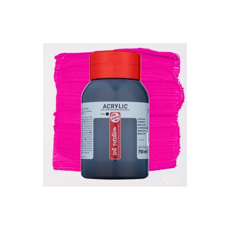 Material Bellas Artes – Pintura - Acrílico Art Creation n. 577 Violeta Rojo Permanente Claro (750 ml.) | totenart.com