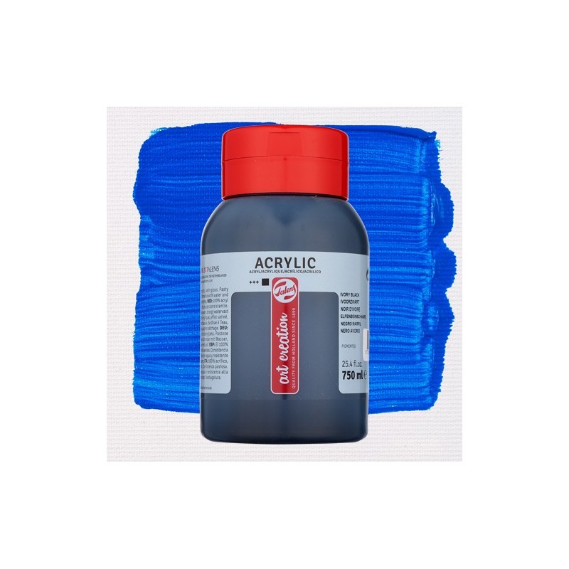 Material Bellas Artes - Pintura - Acrílico ArtCreation Cian primario (750ml) | totenart.com