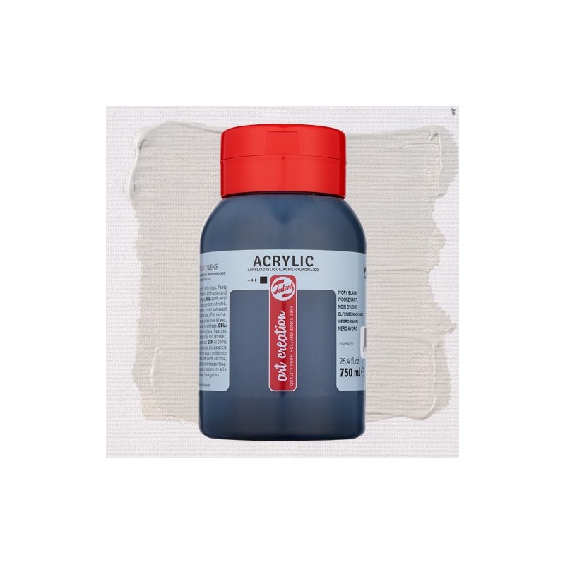 Material Bellas Artes – Pintura - Acrílico Art Creation n. 290 Buff Titanio Oscuro (750 ml.) | totenart.com