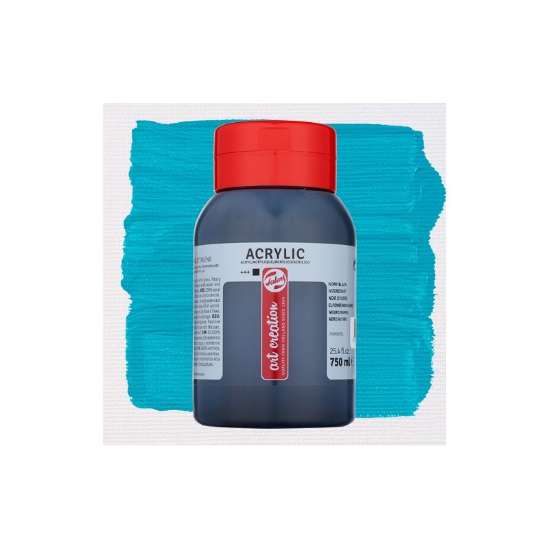 Material Bellas Artes - Pintura - Acrílico ArtCreation Verde turquesa (750ml) | totenart.com