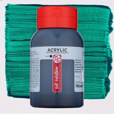 Material Bellas Artes – Pintura - Acrílico Art Creation n. 616 Verde Esmeralda (750 ml.) | totenart.com