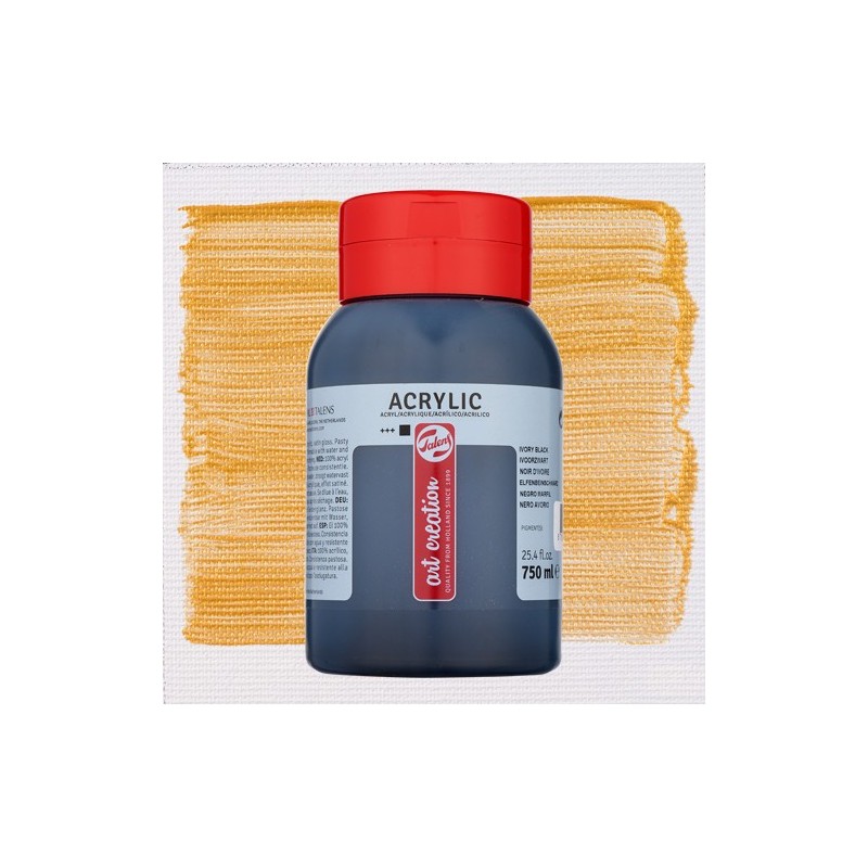 Material Bellas Artes – Pintura - Acrílico Art Creation n. 801 Oro (750 ml.) | totenart.com